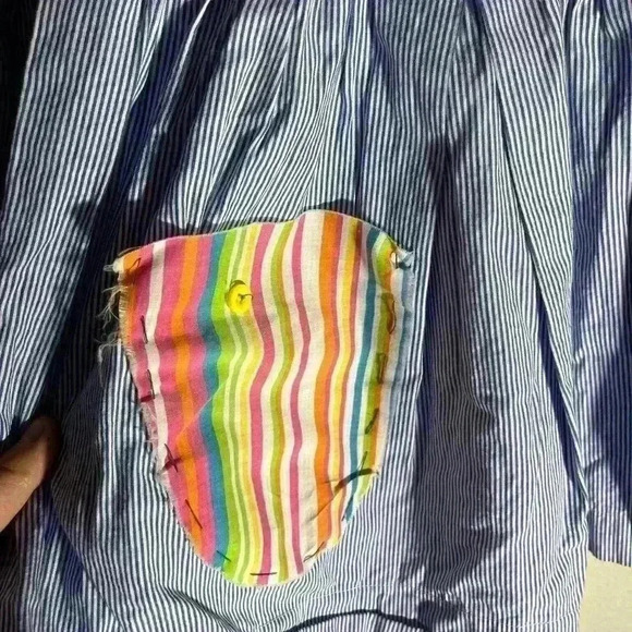 Crew Cuts Shirt Dress - Size 7 - Picture 2 of 4